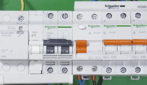 Esquema básico de cuadro eléctrico