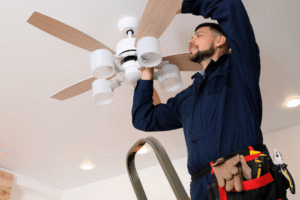 instalacion de ventilador de techo